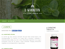 Tablet Screenshot of lkarnitin.com